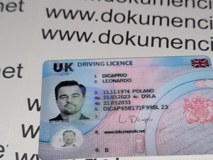 Angielskie prawo jazdy kolekcjonerskie - nowy wzór